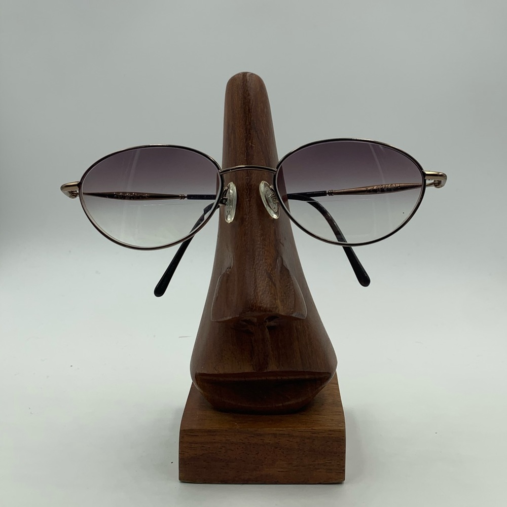 Marchon T2117 Gold Oval Sunglasses Frames